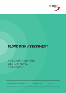 Flood Risk Assessment