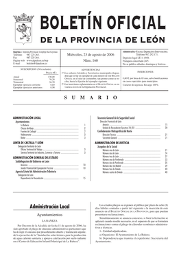 De La Provincia De León