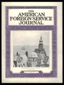 The Foreign Service Journal, August 1927