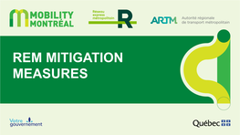 Rem Mitigation Measures