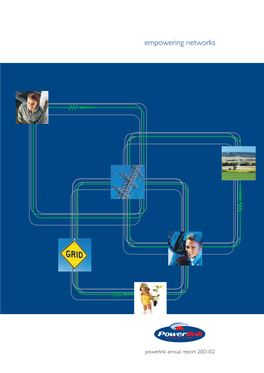 Powerlink Annual Report 2001/02 Empowering Through Mission, Vision and Values