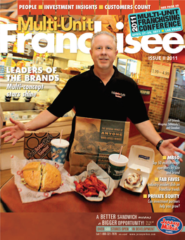 Multi-Unit Franchisee, 2011 Issue 2