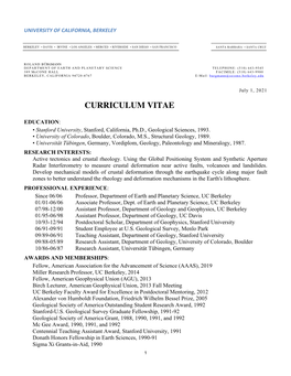 Curriculum Vitae