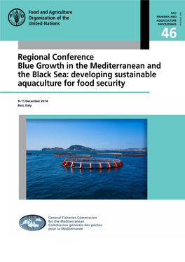 Regional Conference “Blue Growth in the Mediterranean and the Black