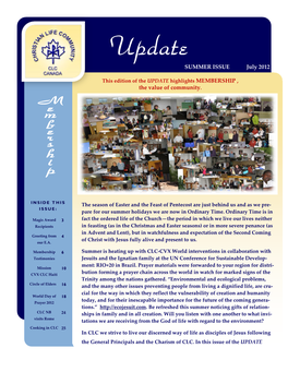 Update SUMMER ISSUE July 2012