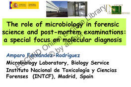 Forensic and Autopsy Microbiology