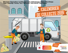 Calendrier De Collecte 2019