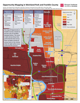 Opportunity Mapping in Weinland Park and Franklin County