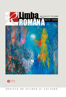 Revistă De Ştiinţă Şi Cultură