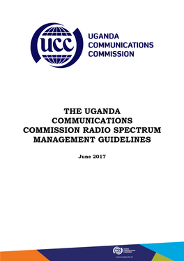 Spectrum Management Guidelines