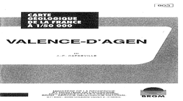 Carte De VALENCE D'agen N°903