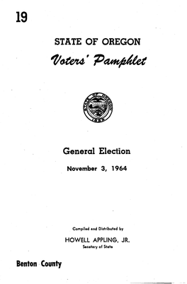 General Election Benton