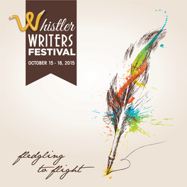 Armchair Books and Penguin Random House Welcome These Authors to the Whistler Readers and Writers Festival