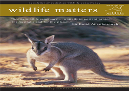 Wildlife Matters