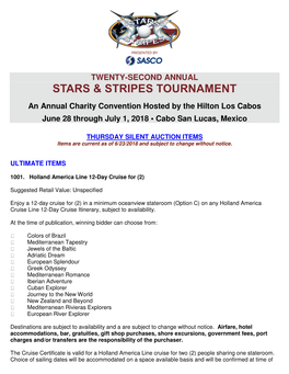 Stars & Stripes Tournament