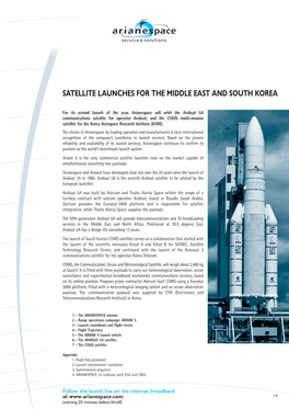 Arabsat 5A & Coms