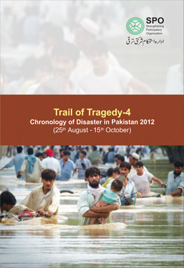 4 Chronology of Disaster in Pakistan 2012 (25Th August-15Th October)