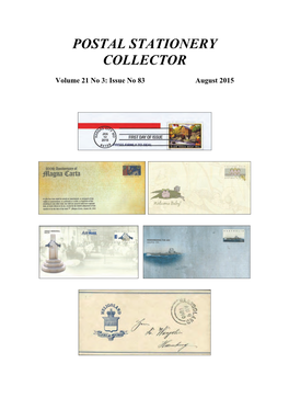 Postal Stationery Collector