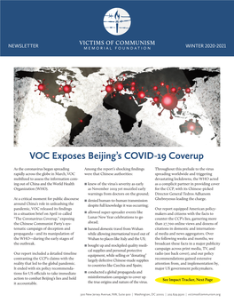 VOC Exposes Beijing’S COVID-19 Coverup