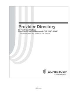 NJ-Familycare-BH-Provider-Directory-By-Service.Pdf