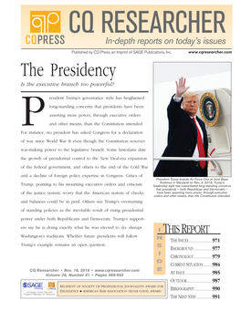 Presidency-Published