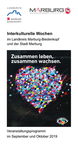 Interkulturelle Wochen Im Landkreis Marburg-Biedenkopf Und Der Stadt Marburg