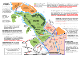 Hackney Marshes Area Map V5
