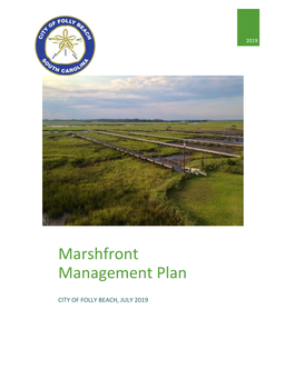 Marshfront Management Plan