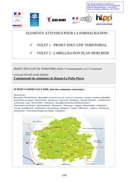 Projet Educatif Territorial Volet 2