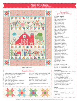 Farm Sweet Farm Flyer Printable