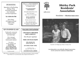 Shirley Park Residents' Association