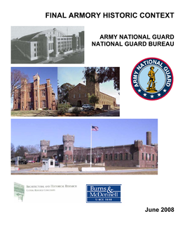 Final Armory Historic Context