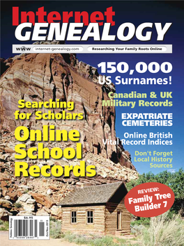 Internet Genealogy , Circulation Dept., Among Baby Boomers Who Exhibited Higher Than Normal Levels 505 Consumers Road, Suite 312, Toronto, Ontario, M2J 4V8 Canada