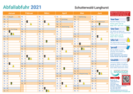 Abfallkalender Langhurst 2021