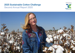 2025 Sustainable Cotton Challenge Second Annual Report 2020