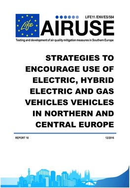 18 Strategies to Encourage Use of Electric, Hybrid Electric