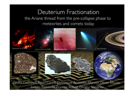Deuterium Fractionation the Ariane Thread from the Pre-Collapse Phase to Meteorites and Comets Today