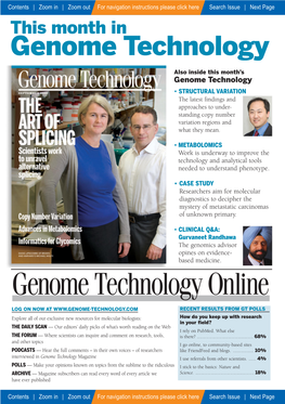 Genome Technology