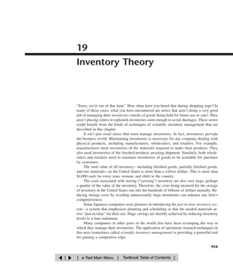 Chapter 19 Inventory Theory