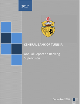 CENTRAL BANK of TUNISIA Annual Report on Banking Supervision