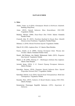 112 DAFTAR SUMBER A. Buku Abidin, Yunus. Et Al (2016)