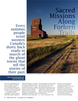 Sacred Missions Along Forlorn Trails