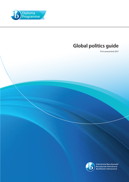 Global Politics Guide First Assessment 2017