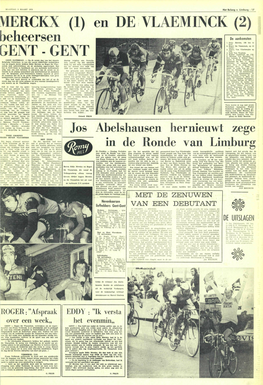 MERCKX (1) En DE VLAEMINCK (2)