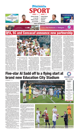 Five-Star Al Sadd Off to a Flying Start at Brand New Education City Stadium