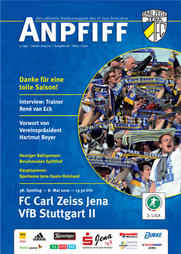 FC Carl Zeiss Jena Vfb Stuttgart II