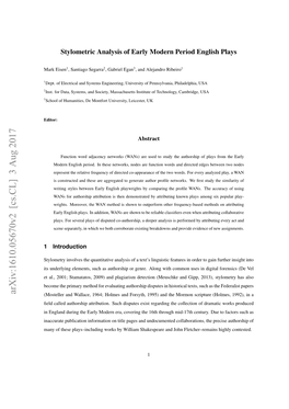 Arxiv:1610.05670V2 [Cs.CL] 3 Aug 2017