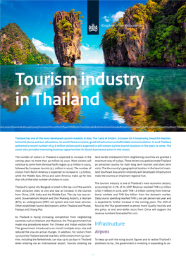 Tourism Industry in Thailand