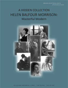 A Hidden Collection, Helen Balfour Morrison