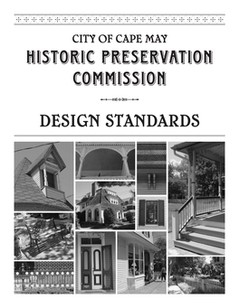 Historic PRESERVATION Commission DESIGN STANDARDS